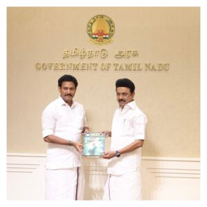 வாரணாசியில் மகாகவி பாரதியார் வாழ்ந்த இல்லத்தை நினைவில்லமாக புனரமைத்து தமிழ்நாடு முதலமைச்சர் மு.க.ஸ்டாலின் திறந்து வைத்தார். 